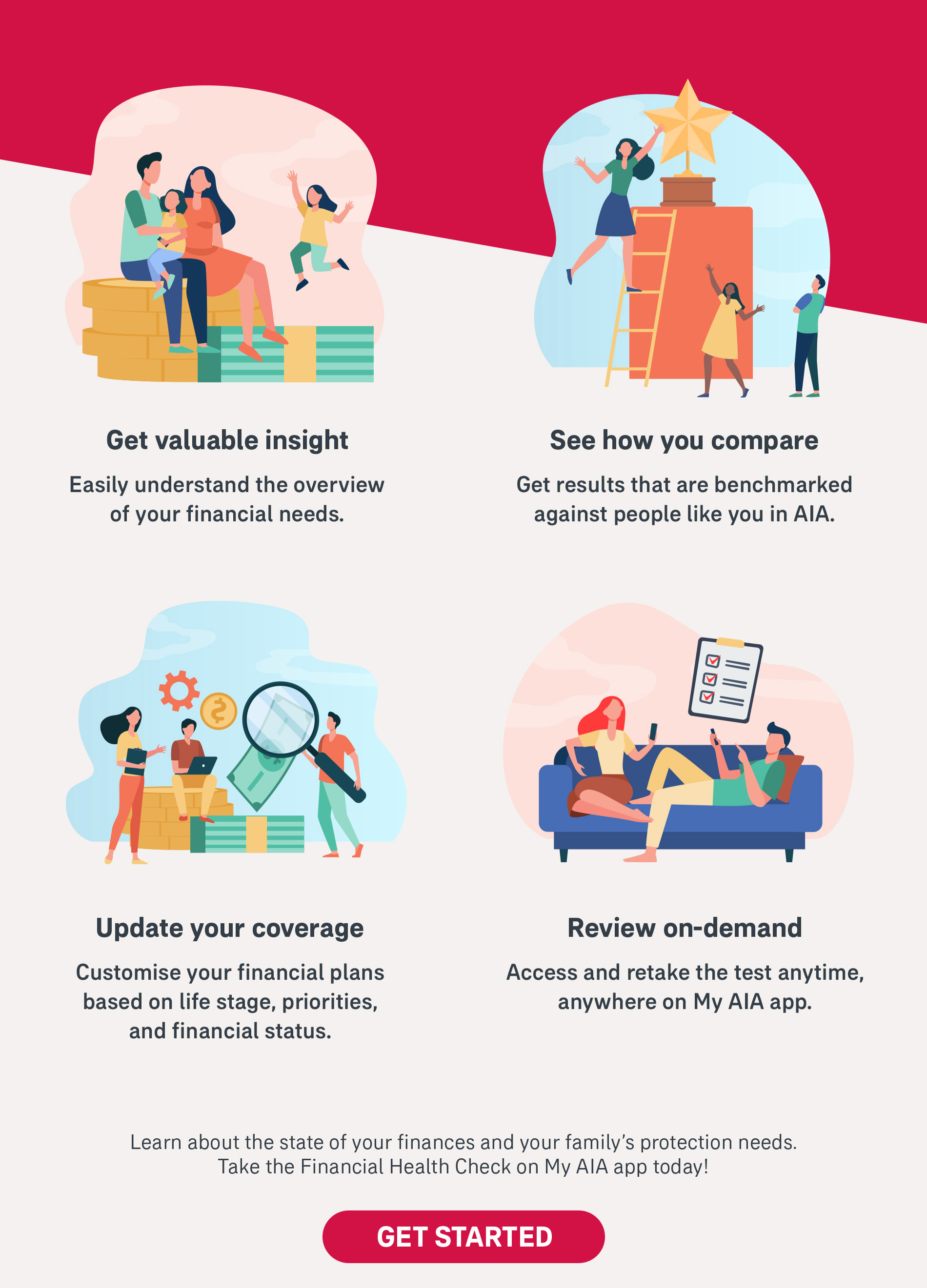 Check on MY AIA app!