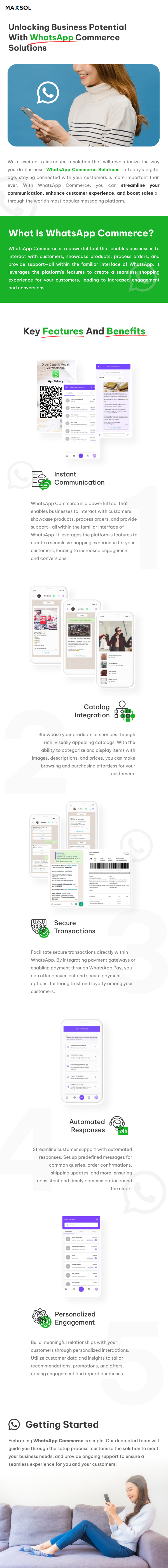 Maxsol Whatsapp Commerce