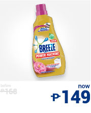 Breeze Rose Gold Liquid Detergent from P168, not P149